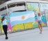 "Pampita" y María Alberó viajaron a Rio de Janeiro la semana pasada para asistir al partido de Argentina vs Bosnia.