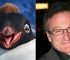 Idolo infantil: Fue la voz de los pingüinos "Lovelace" y "Ramón" (en la imagen) en las dos películas animadas Happy Feet.