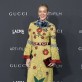 Chloe Sevigny en uno de los nuevos vestidos onda decoración de restaurante de comida china de Gucci.