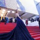 Carola Parsons llevó su propia alfombra. En el Festival de Cine de Cannes.
