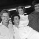 Los actores de La Guerra de las Galaxias saltaron al estrellato. Aquí, en 1978, grabando un especial televisivo de fin de año.
