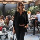 La mejor vestida de los noticieros: Maca Pizarro con su clásico cinturón Hermès. En el almuerzo con famosos de ópticas Place Vendôme, en el nuevo restaurante María Callas.