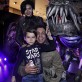 Que bonita familia: Thiago Cunha, Thati Lira y Pedrito. En el evento con que Ripley lanzó la línea de juguetes de la nueva película de los Transformers: El Ultimo Caballero.