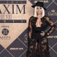 Blac Chyna como hermana de Michael Jackson. En la fiesta que Maxim realizó en el Hollywood Palladium, de Los Angeles, para celebrar la publicación de su listas de las 100 mujeres más hot del año.