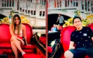 Primer Plano rescató de Instagram las imágenes de Karol Dance y su polola, María Francisca Virigilio, posando en los mismos lugares de Europa y en las mismas fechas.