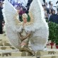 Katy Perry angelical, en la Gala benéfica del Costume Institute del Museo de Arte Metropolitano de Nueva York.