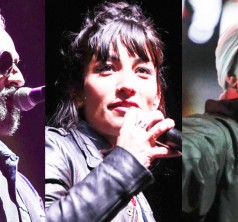 Tito Fuentes de Molotov, Anita Tijoux y B-Real de Cypress Hill. FOTOS: COPESA.