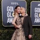 76th Golden Globe Awards - Arrivals - Beverly Hills, California, U.S., January 6, 2019 - Leslie Bibb and Sam Rockwell. REUTERS/Mike Blake AWARDS-GOLDENGLOBES/