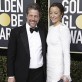 GG101. Beverly Hills (United States), 06/01/2019.- Hugh Grant (L) and his wife, producer Anna Elisabet Eberstein arrive for the 76th annual Golden Globe Awards ceremony at the Beverly Hilton Hotel, in Beverly Hills, California, USA, 06 January 2019. *** Local Caption *** 52514391 (Estados Unidos) EFE/EPA/MIKE NELSON *** Local Caption *** 52514391 Arrivals - 76th Golden Globe Awards