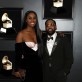 ELX90. Los Angeles (United States), 10/02/2019.- PJ Morton (R) and guest arrive for the 61st annual Grammy Awards ceremony at the Staples Center in Los Angeles, California, USA, 10 February 2019. (Estados Unidos) EFE/EPA/NINA PROMMER Arrivals - 61st Annual Grammy Awards