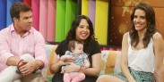 Chiqui Aguayo presenta a su hija en Buenos Días a Todos vale