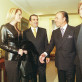 La primera cita oficial de Bolocco-Menem, en la casa del Presidente Eduardo Frei.