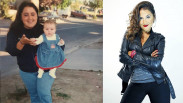 Pamela Leiva antes y después