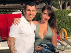 Gary Medel y Cristina Morales 11