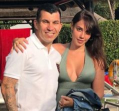 Gary Medel y Cristina Morales 11