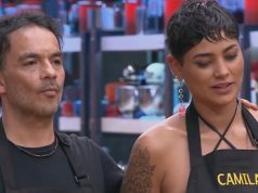 Camila Recabarren y Alvaro López en MasterChef