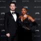 U.S. tennis player Serena Williams and husband, Reddit Co-founder Alexis Ohanian pose at the LACMA Art+Film Gala in Los Angeles, California, U.S. November 6, 2021. REUTERS/Mario Anzuoni