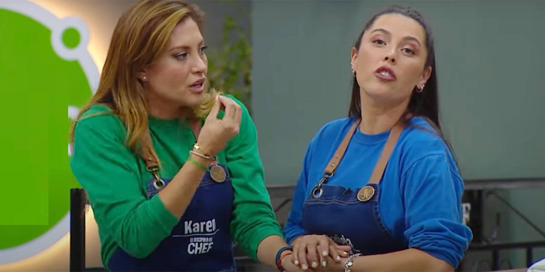 Karen Paola: «Estuviste tres días en el equipo azul y les dices que los  querías mucho». Daniela Aránguiz: «Es que yo te vi llorando por Perla…»  Glamorama