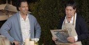 Iván Zamorano y Felipe Viel en La Divina Comida