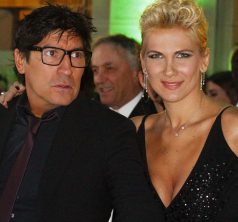 María Alberó e Iván Zamorano en un evento en el año 2013, en una foto de AGENCIA UNO