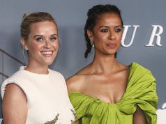 Actor and executive producer Reese Witherspoon, left, and actor Gugu Mbatha-Raw attend the Apple TV+ premiere of "Surface," at the Morgan Library, Monday, July 25, 2022, in New York. (Photo by Andy Kropa/Invision/AP)
