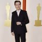 Paul Dano poses on the champagne-colored red carpet during the Oscars arrivals at the 95th Academy Awards in Hollywood, Los Angeles, California, U.S., March 12, 2023. REUTERS/Eric Gaillard