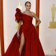 Cara Delevingne poses on the champagne-colored red carpet during the Oscars arrivals at the 95th Academy Awards in Hollywood, Los Angeles, California, U.S., March 12, 2023. REUTERS/Eric Gaillard