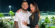 Arturo Vidal y Sonia