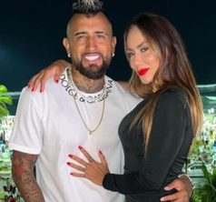 Arturo Vidal y Sonia