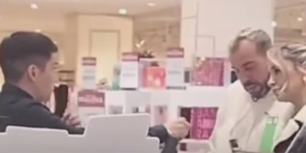 «Paseaban de la mano como unos tortolitos»: paparazzearon a Kaminski y Camila en el mall