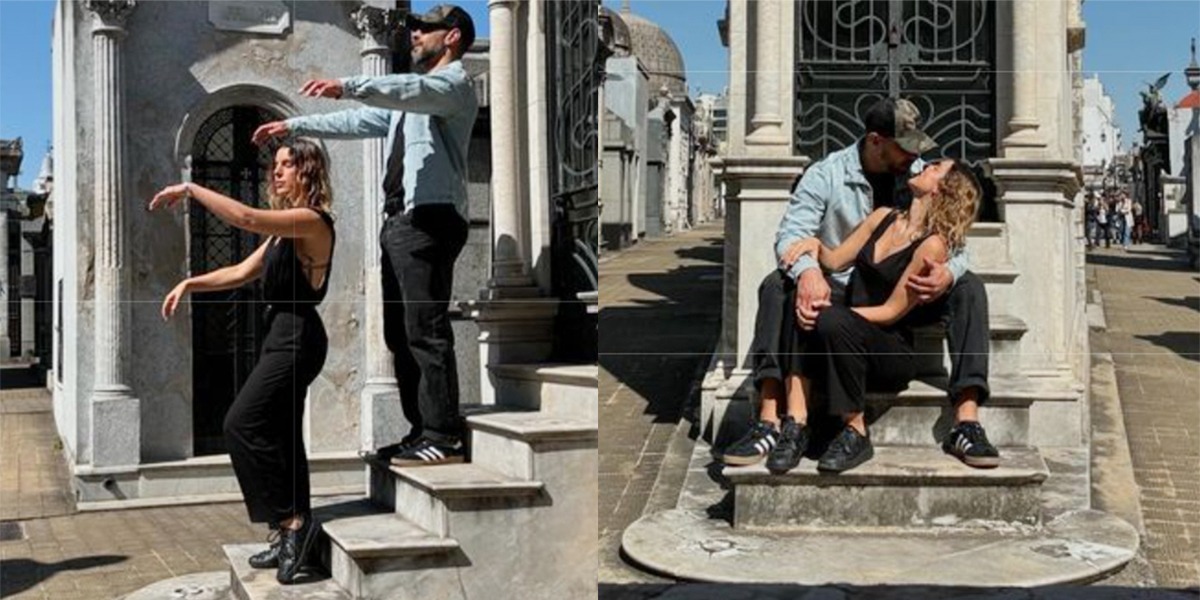 «Pero irse a sacar fotos en un cementerio… Bailar a lo Michael Jackson… Podría uno sacar una foto de la tumba, pero con cierto respeto»: critican a Maite y «El Mago» por imágenes en Buenos Aires, en Zona de Estrellas