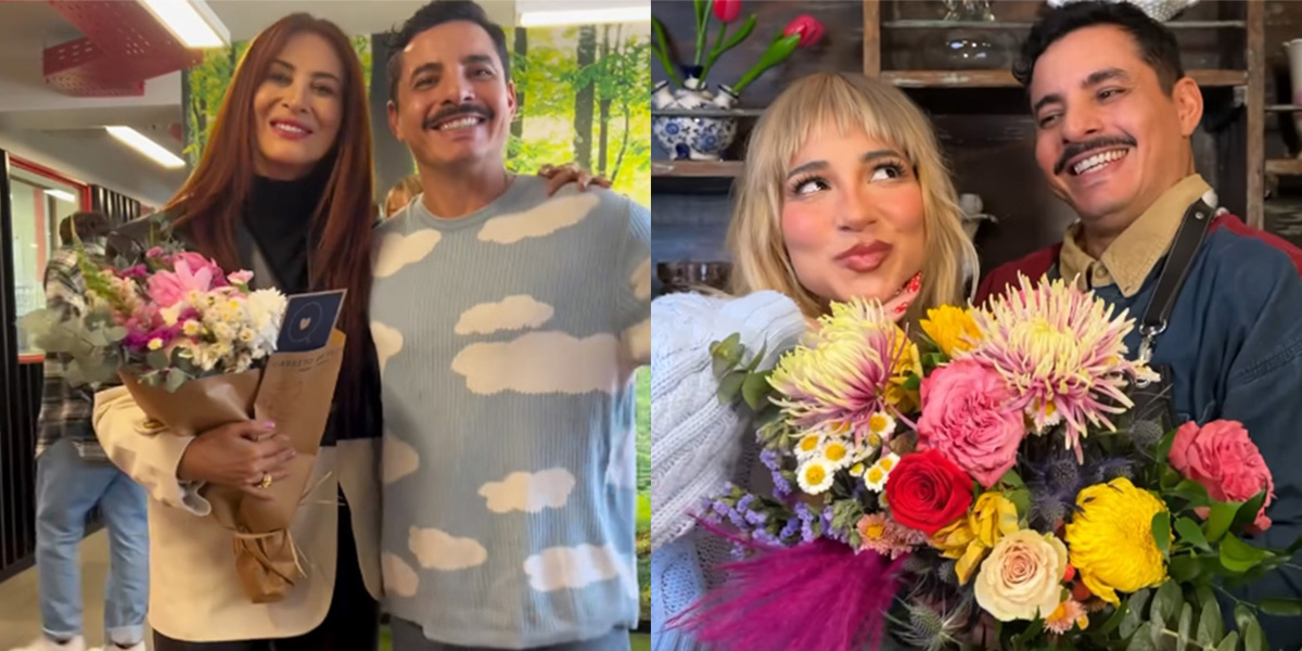 «Carrito de Flores», el florista celebrado por Myriam Hernández, Karen Paola y Anitta, entre otras figuras, enseña a hacer coronas de Navidad