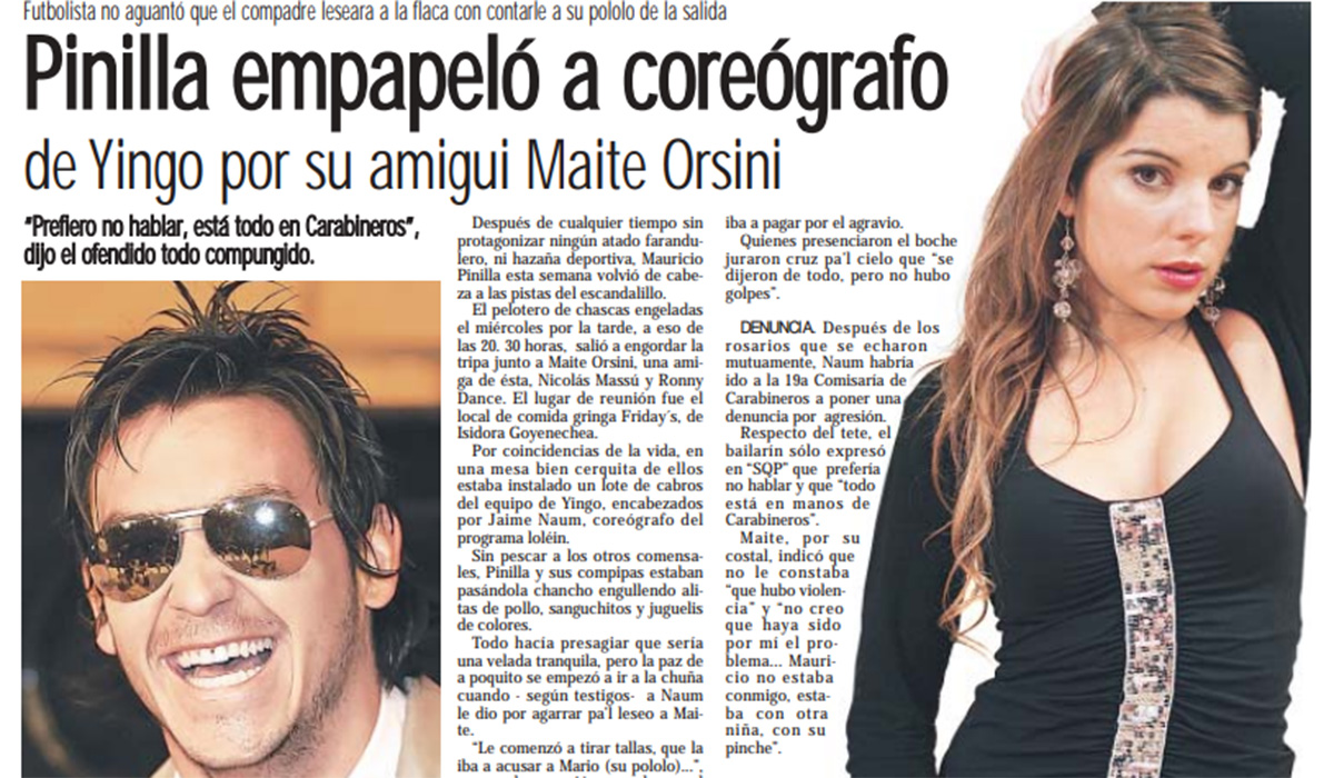 El romance de Mauricio Pinilla y Maite Orsini: «Ahí me di cuenta que a Maite le gusta meterse en las relaciones», declara Gissella Gallardo